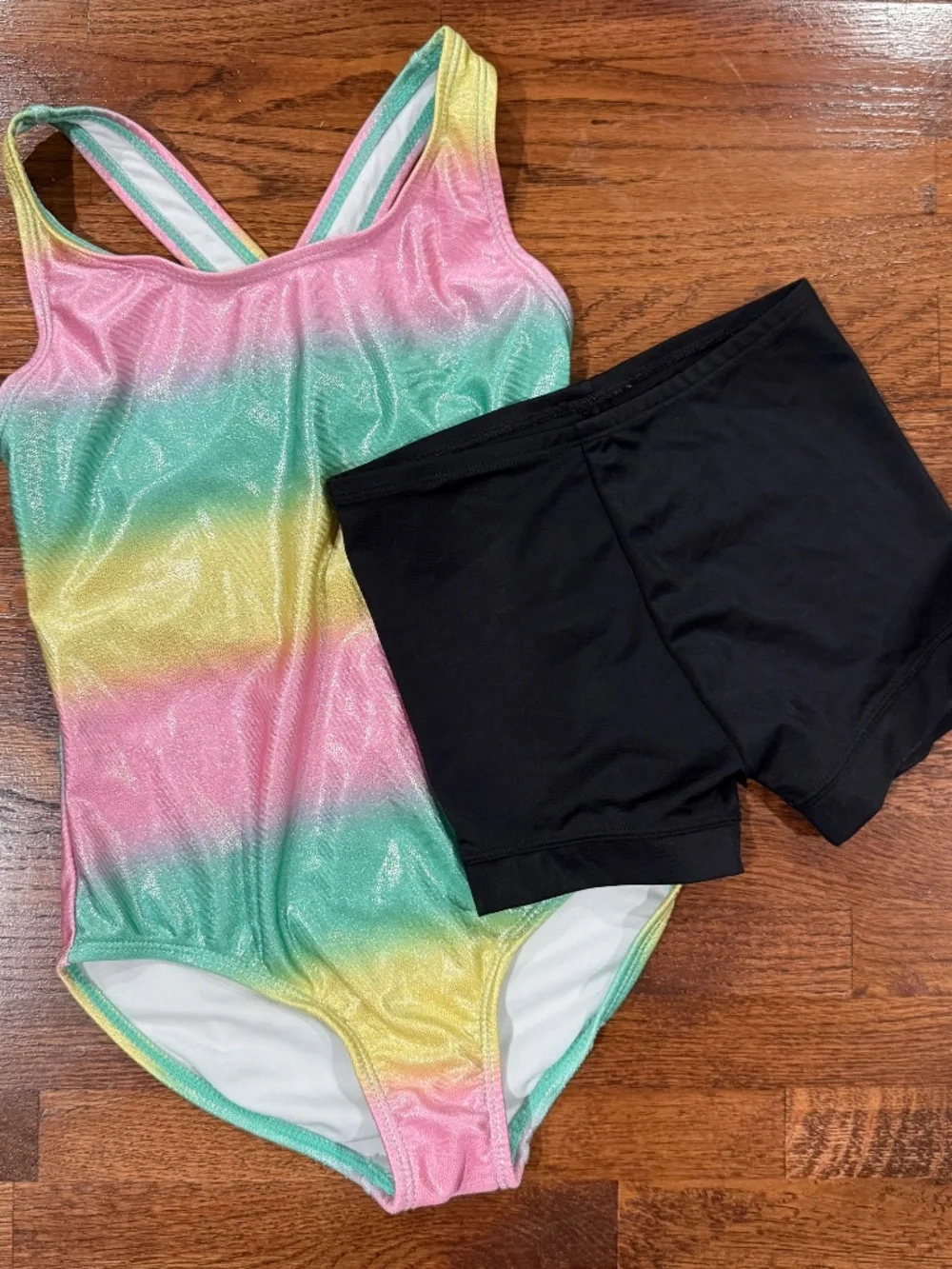 swimsuits and shorts